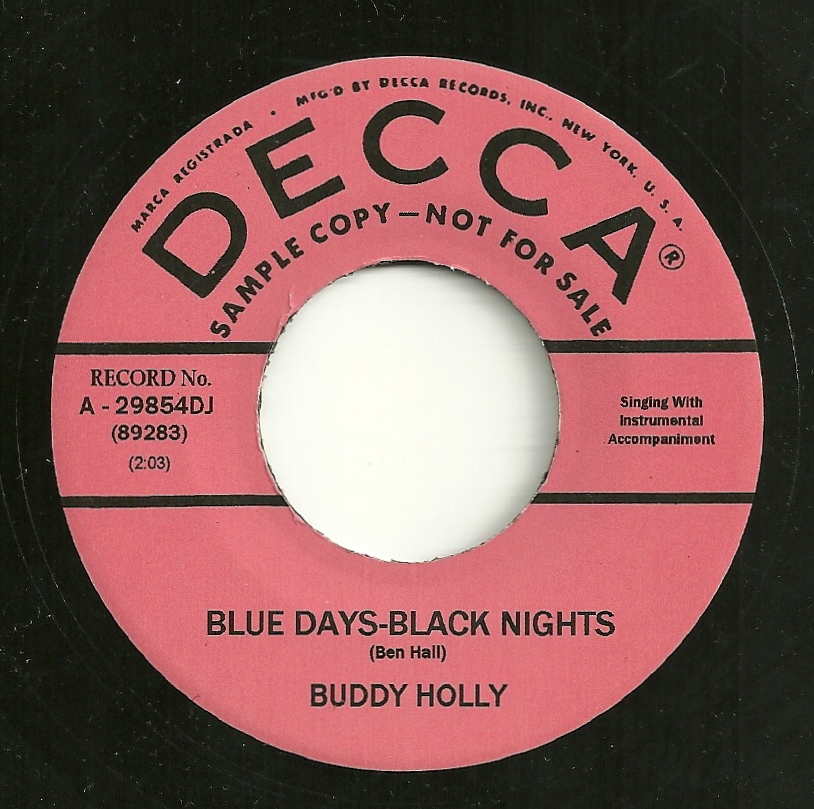 Buddy Holly - Blue Days-Black N...